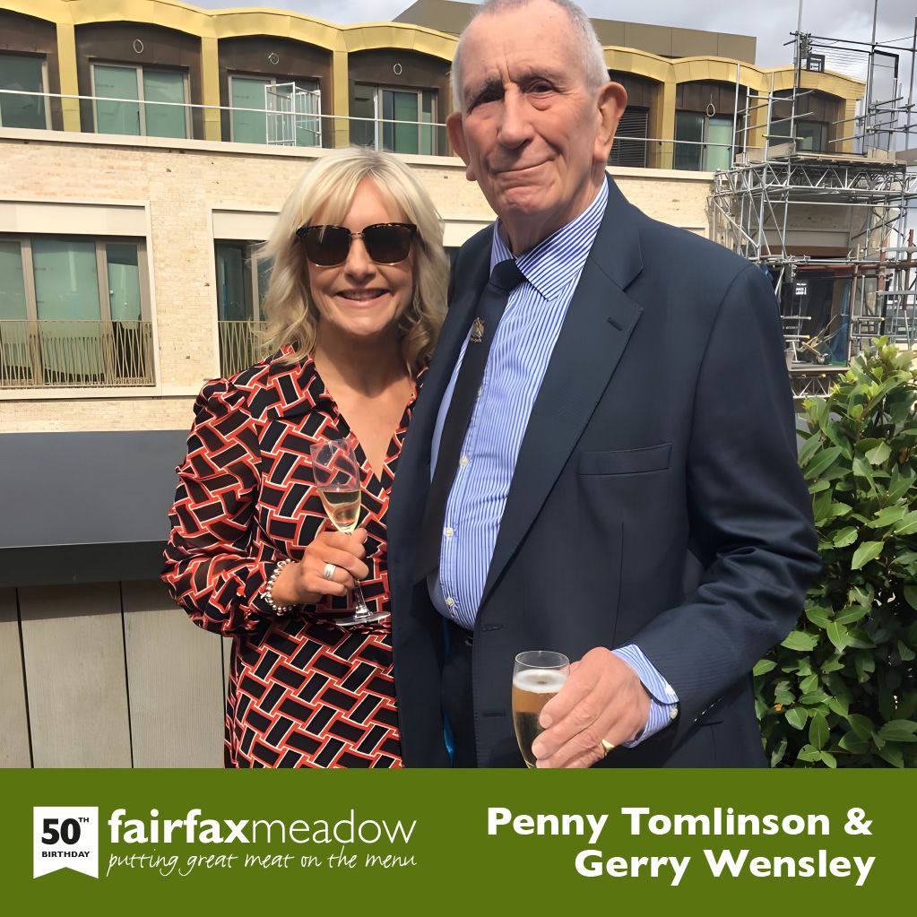 50th Anniversary - Behind the desk with Penny and Mr Wensley